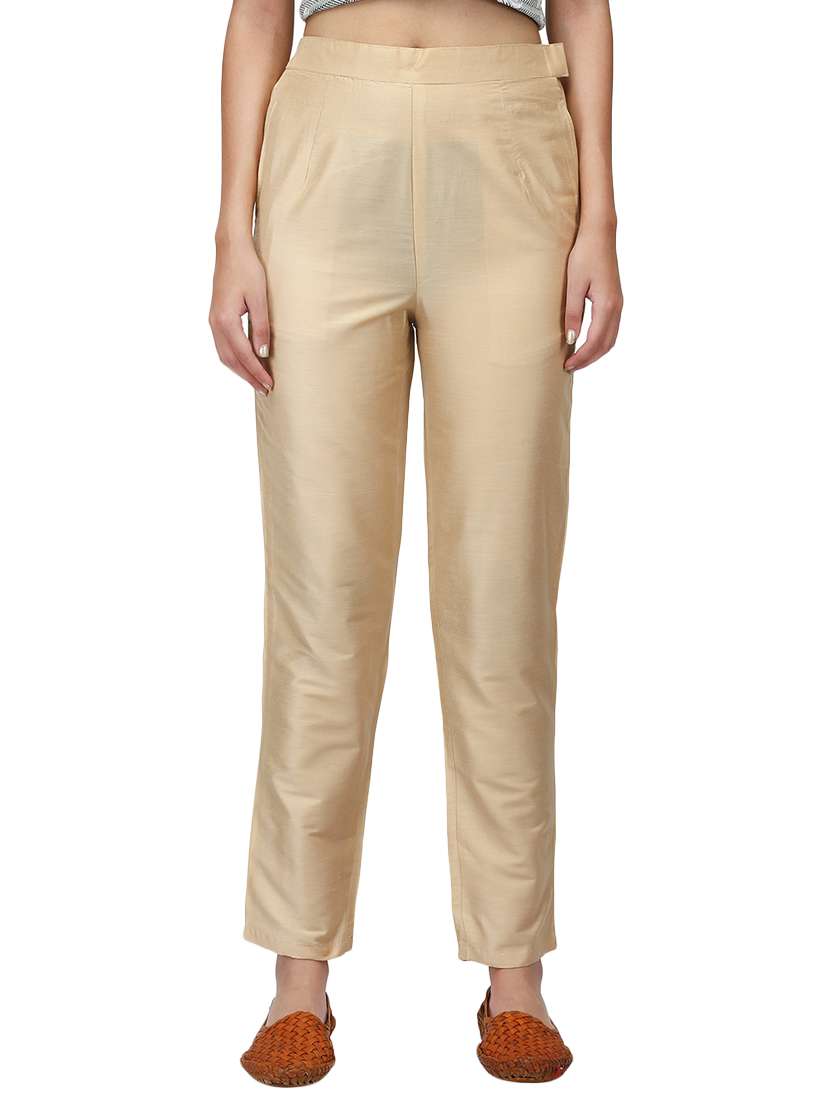 beige cigarette pant trouser