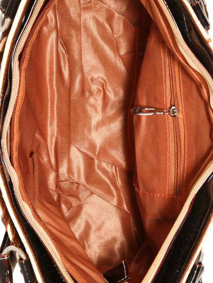 cream leatherette  regular handbag - 14209409 -  Standard Image - 2