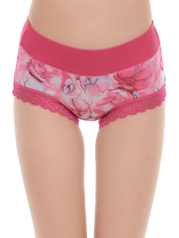 set of 3 multicolored printed nylon panties - 14214517 -  Standard Image - 7