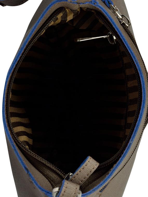 grey solid regular sling bag - 14225117 - Standard Image - 2
