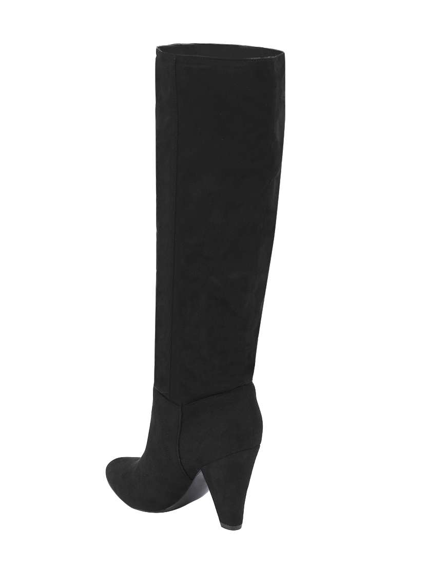 black knee length boot - 14227309 -  Standard Image - 2