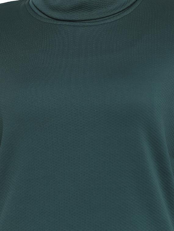 green turtle neck sweatshirt - 14234119 - Standard Image - 2