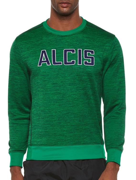 green chest printed sweatshirt - 14235250 -  Zoom Image - 0