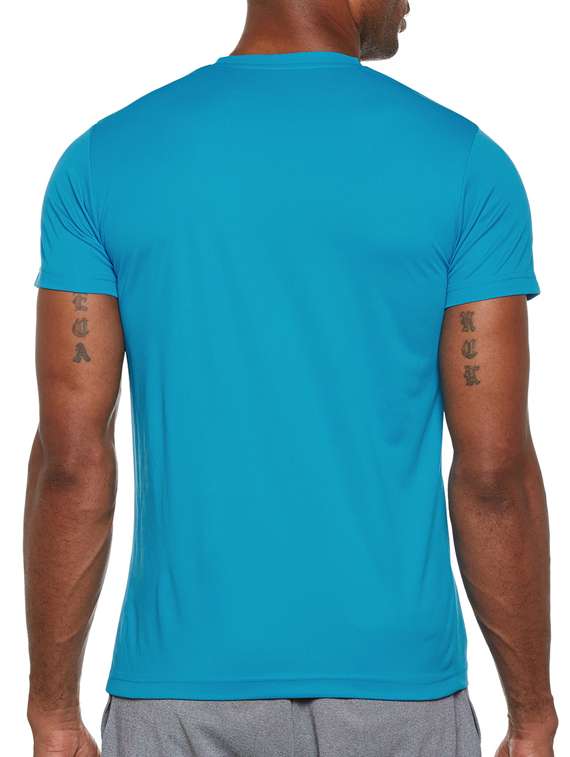blue polyester tshirt - 14235429 - Standard Image - 2