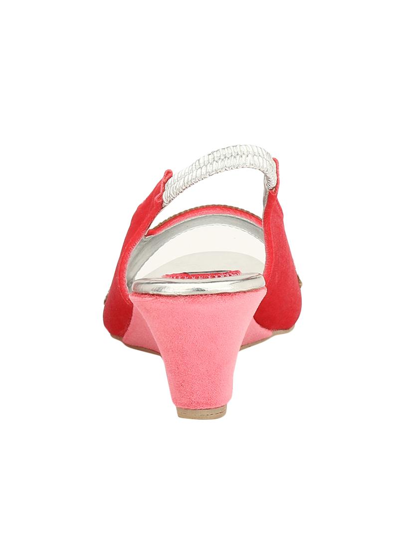 pink back strap wedge - 14236145 - Standard Image - 2