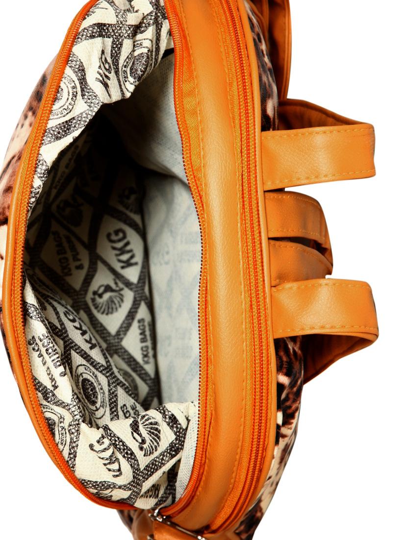 multi colored leatherette backpack - 14236332 - Standard Image - 2