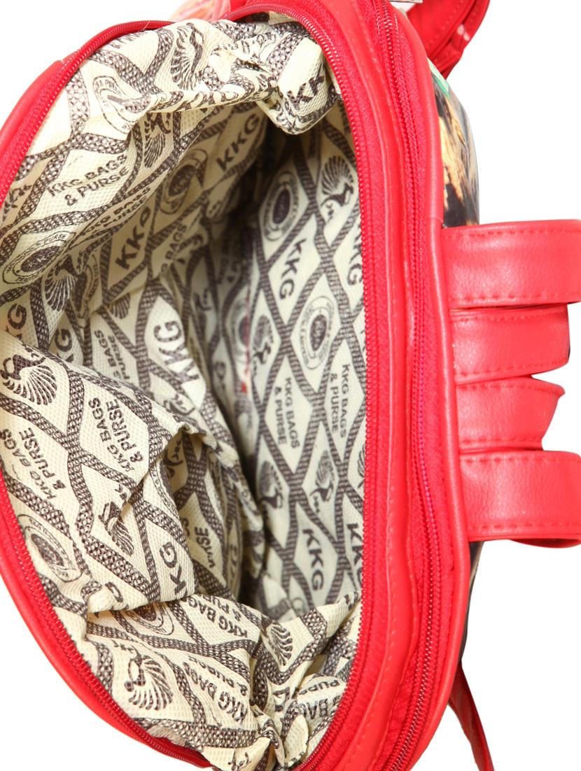 multi colored leatherette backpack - 14236334 - Standard Image - 2