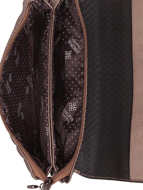 gold canvas regular clutch - 14236888 - Standard Image - 2