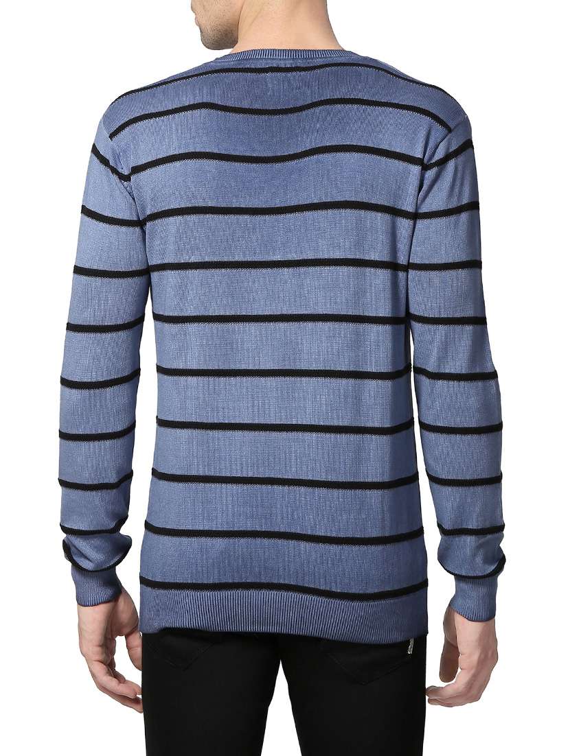 navy blue cotton pullover - 14240378 -  Standard Image - 2