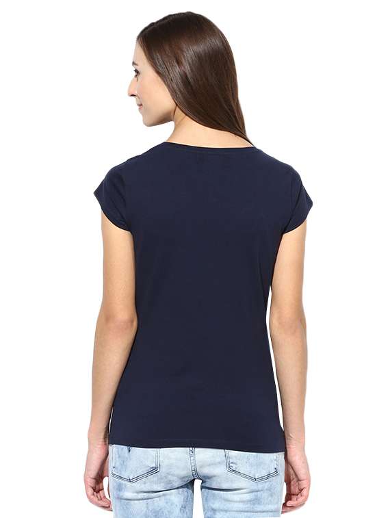 dark blue casual tee - 14248405 -  Standard Image - 2