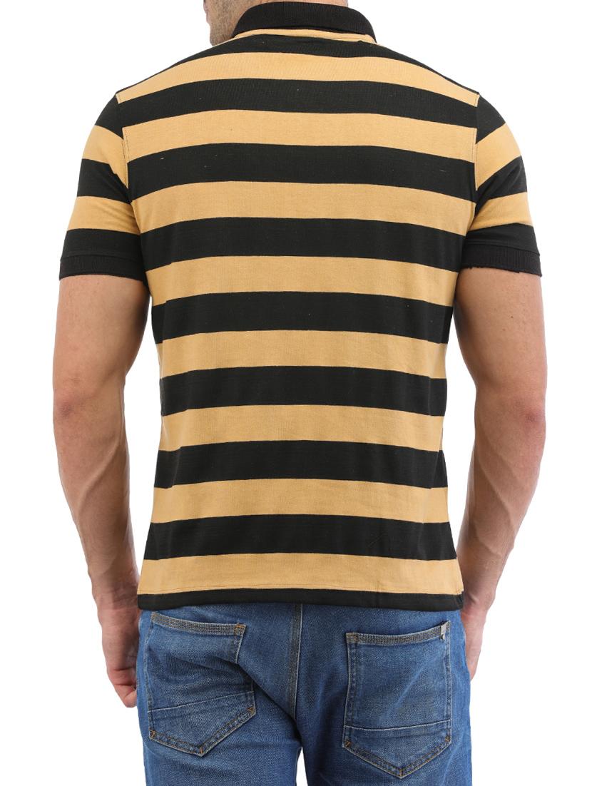 yellow cotton polo t-shirt - 14253528 - Standard Image - 2