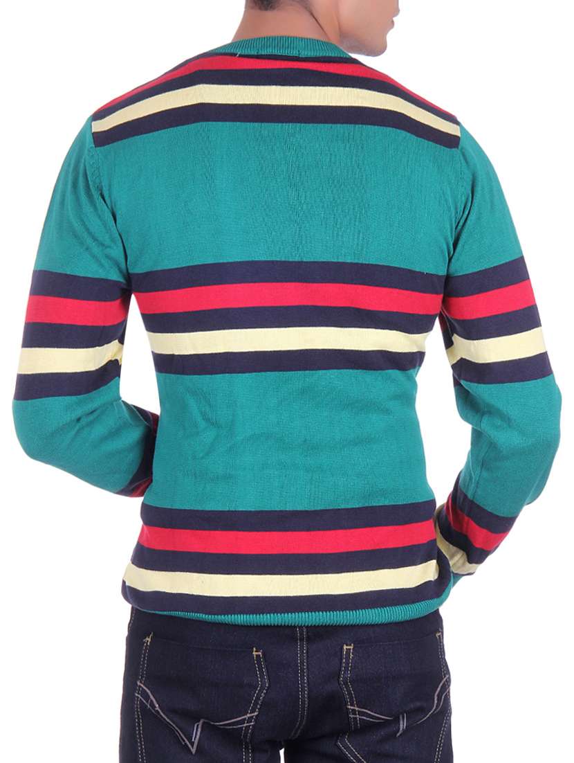 green cotton pullover - 14314806 -  Standard Image - 2