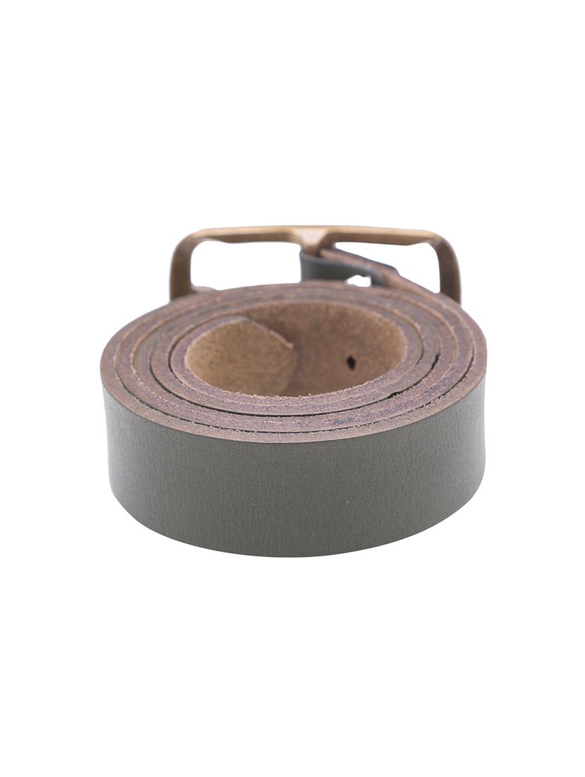 olive green leather belt - 14316488 - Standard Image - 2