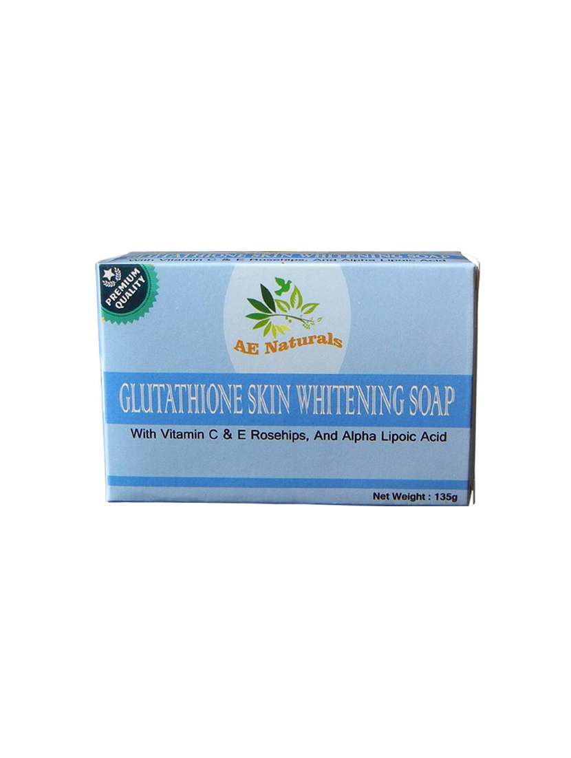 ae naturals premium glutathione skin whitening soap 1x135g