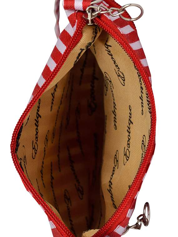 red regular sling bag - 14326451 -  Standard Image - 2