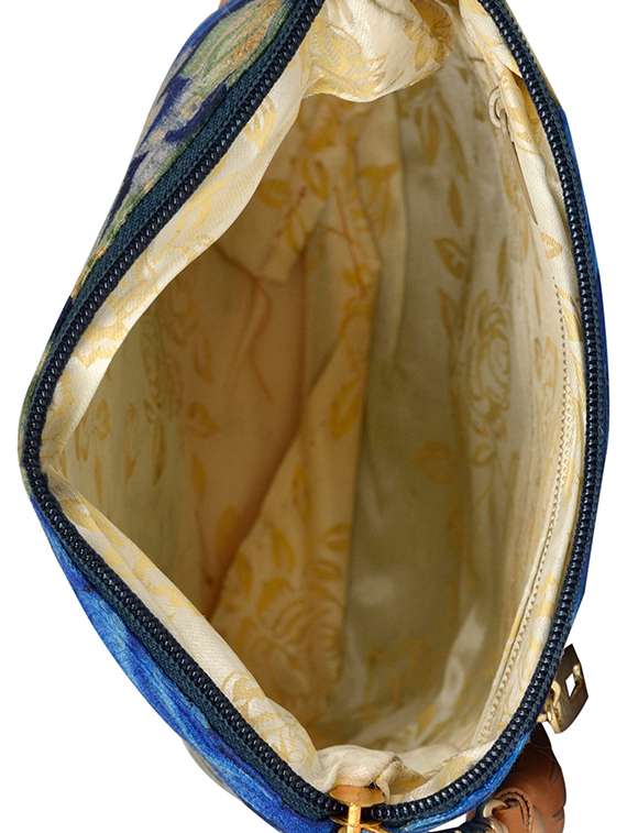 blue floral regular sling bag - 14326456 -  Standard Image - 2