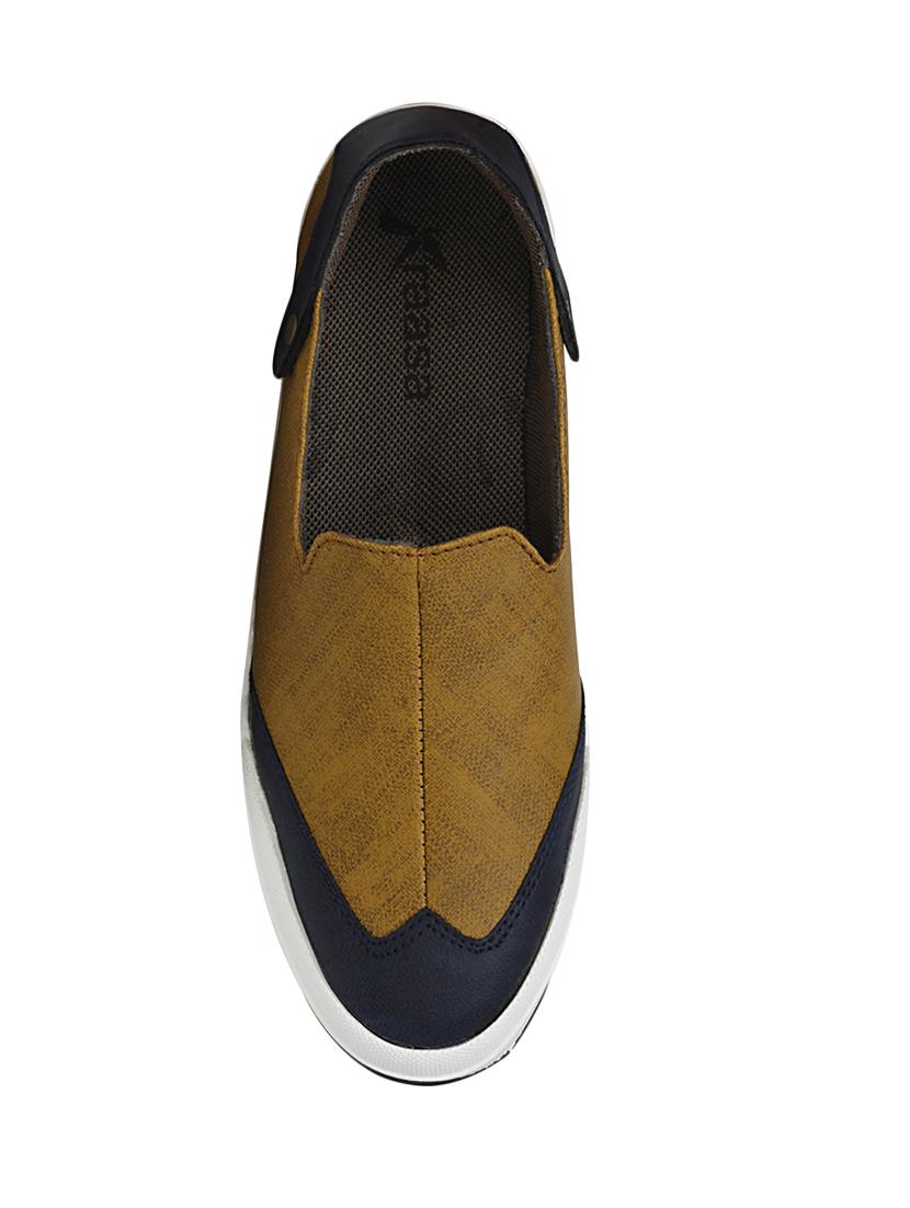 tan leatherette casual slipon - 14327943 - Standard Image - 2