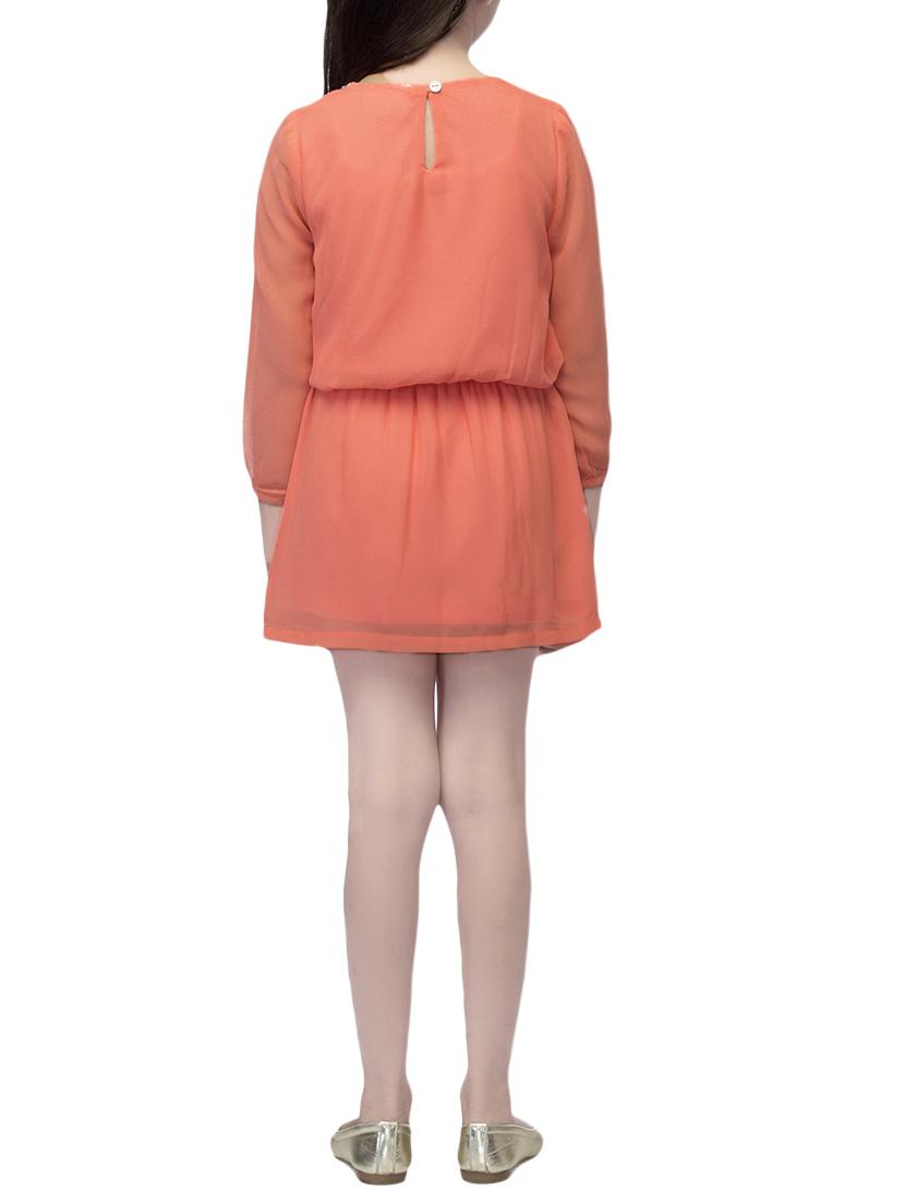 beige polyester frock - 14328257 - Standard Image - 2