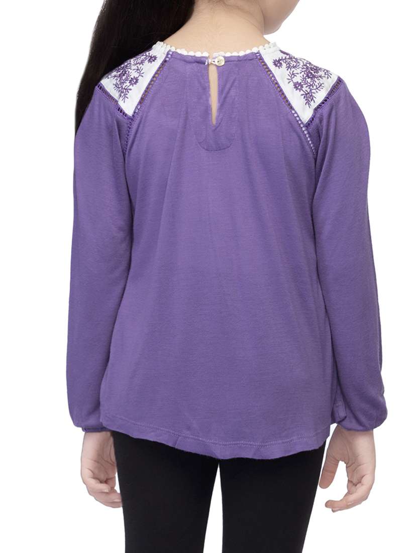 purple viscose  top - 14328310 -  Standard Image - 2