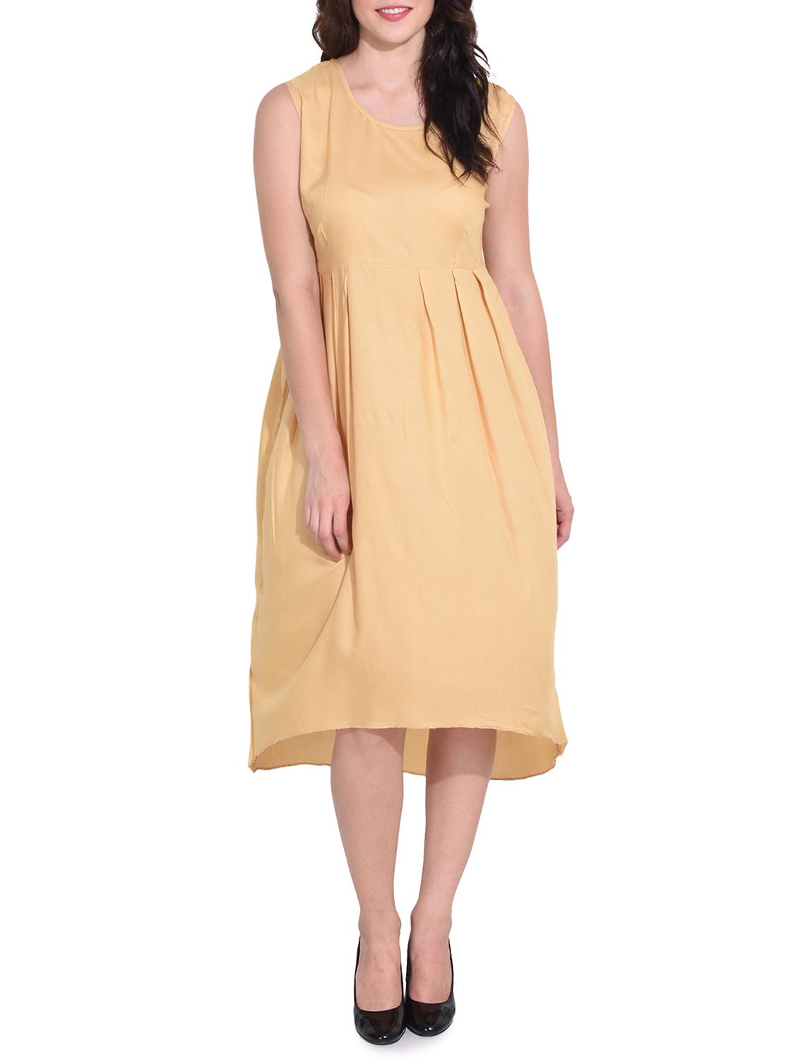 women's high low knee length dress - 14329239 -  Zoom Image - 0
