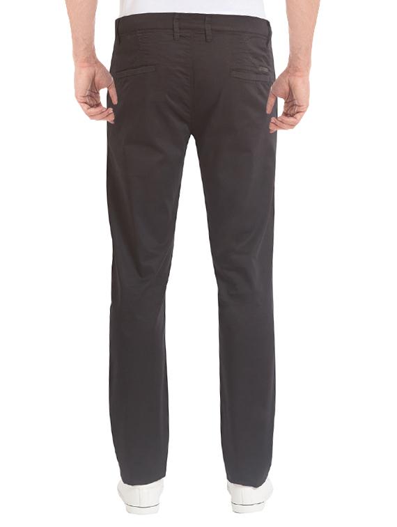 brown cotton chinos casual trousers - 14331980 - Standard Image - 2