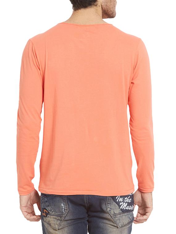 orange cotton t-shirt - 14332147 - Standard Image - 2