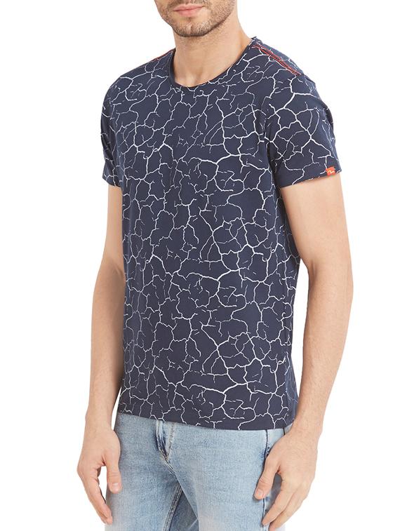 blue cotton t-shirt - 14332176 - Standard Image - 2