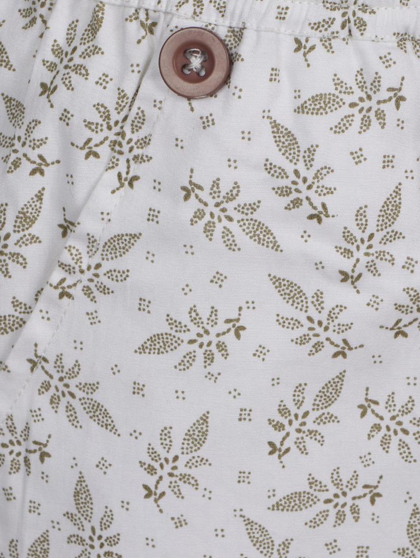 grey cotton three fourth - 14333855 - Standard Image - 2
