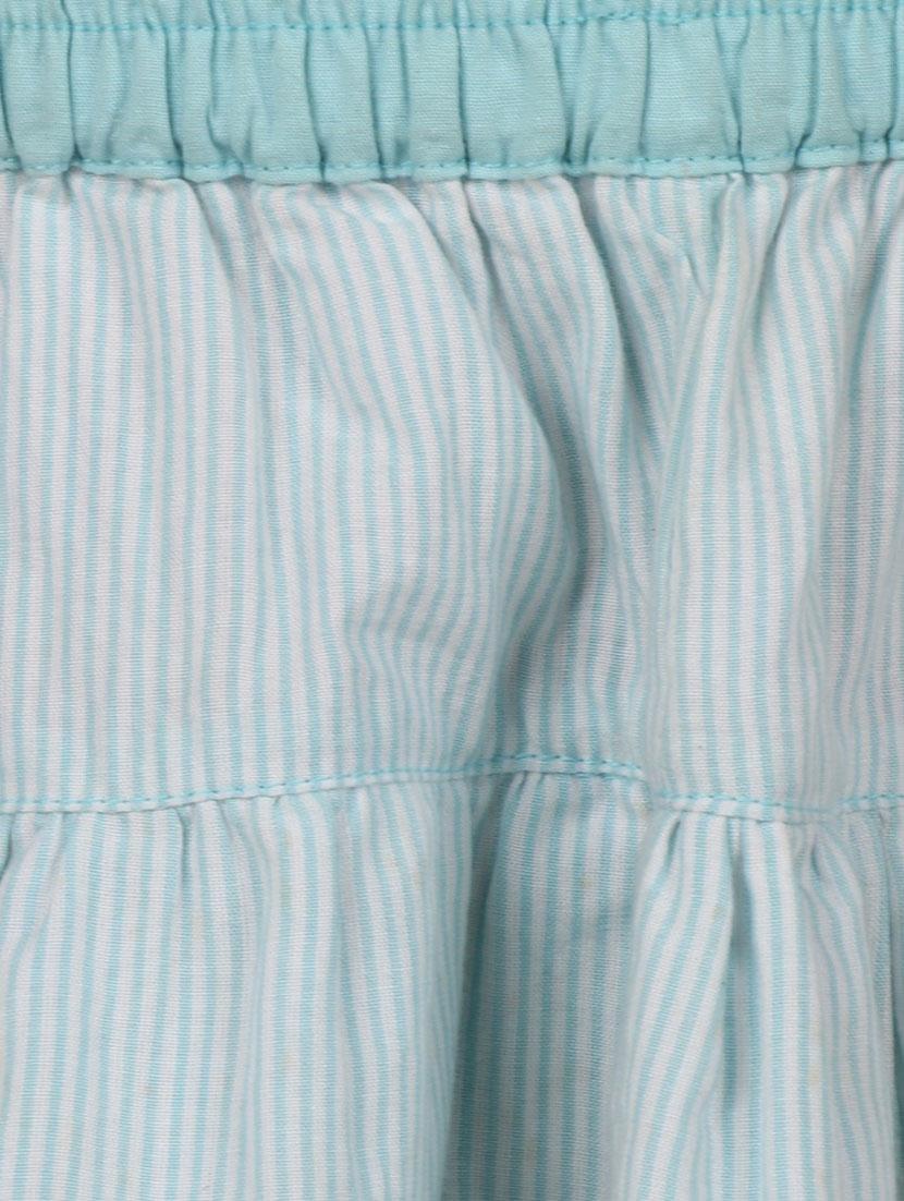 light blue cotton skirt - 14333874 - Standard Image - 2