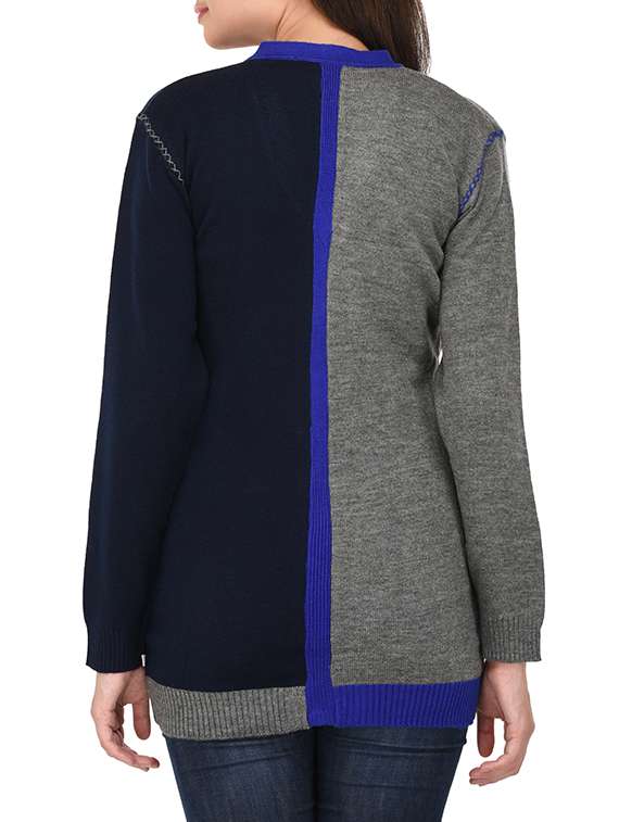 multicolored woollen cardigan - 14335856 -  Standard Image - 2