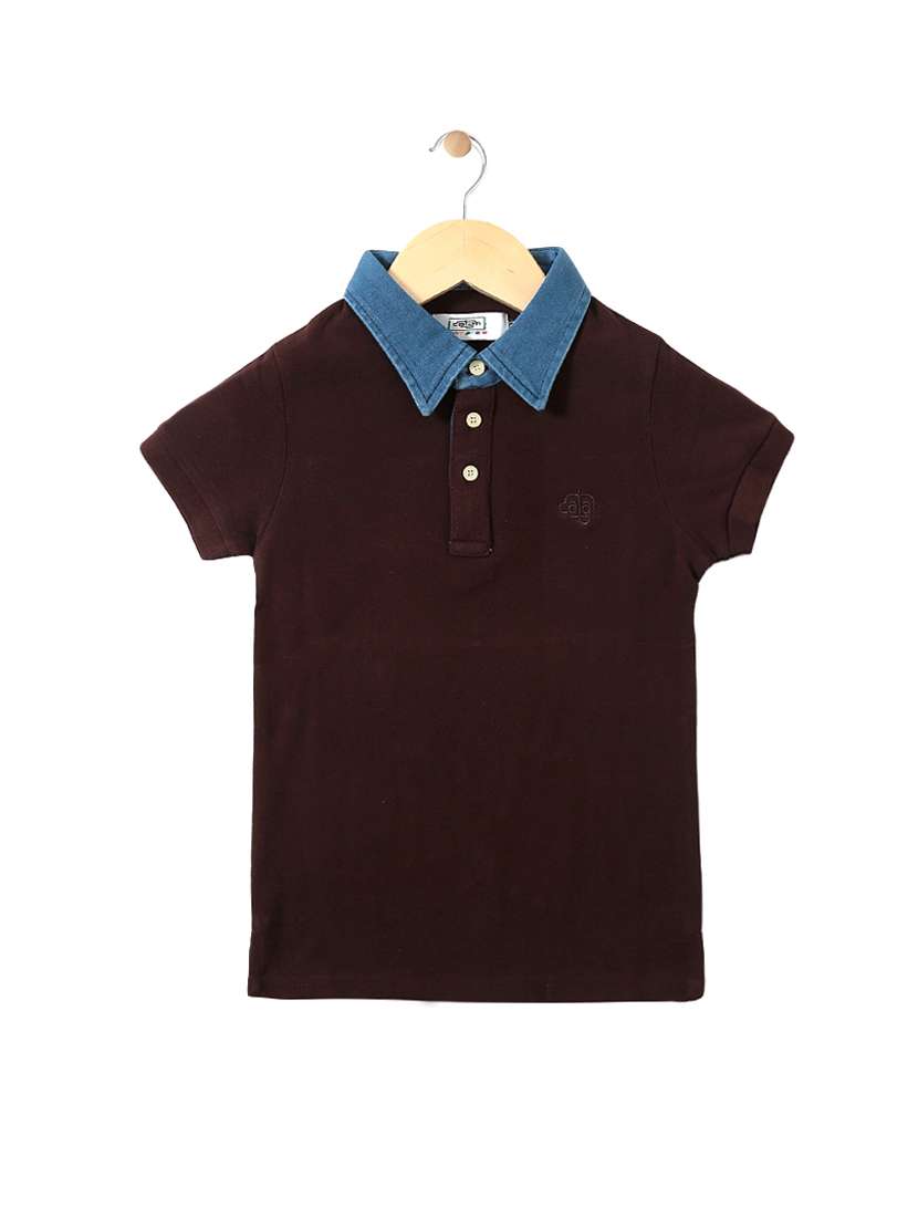 brown cotton tshirt