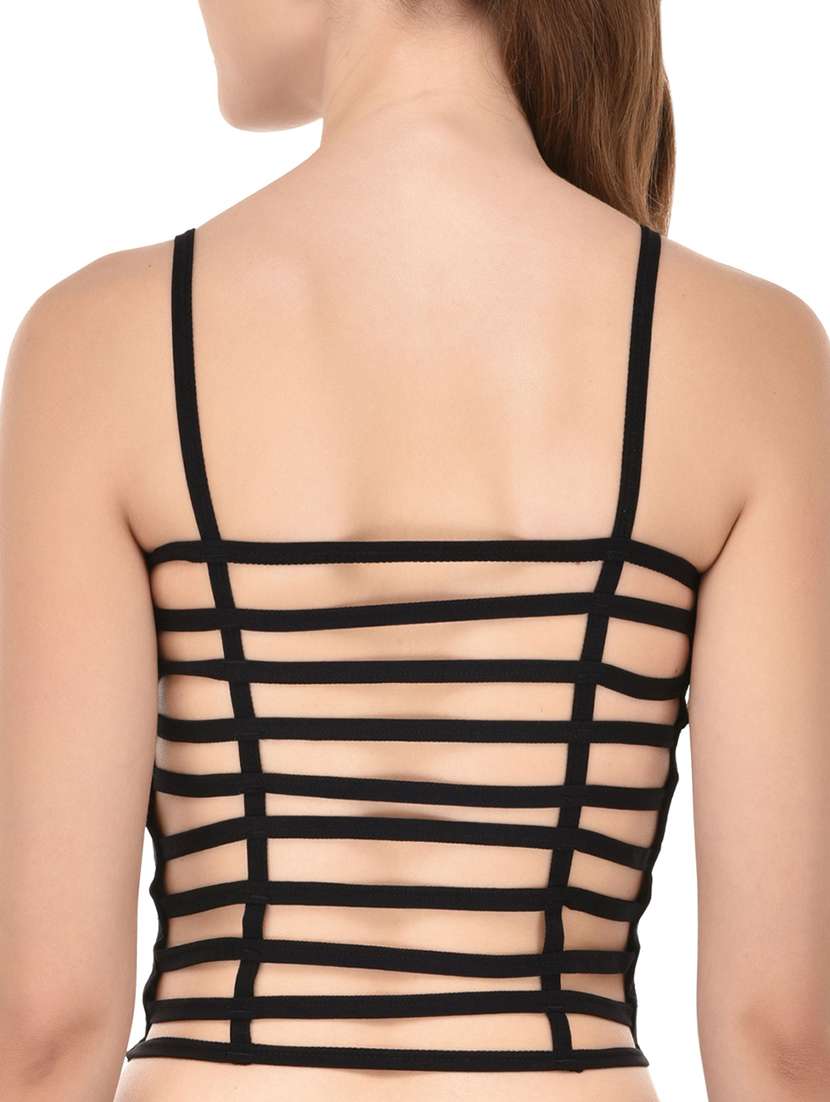 black cotton camisole - 14349079 -  Standard Image - 2