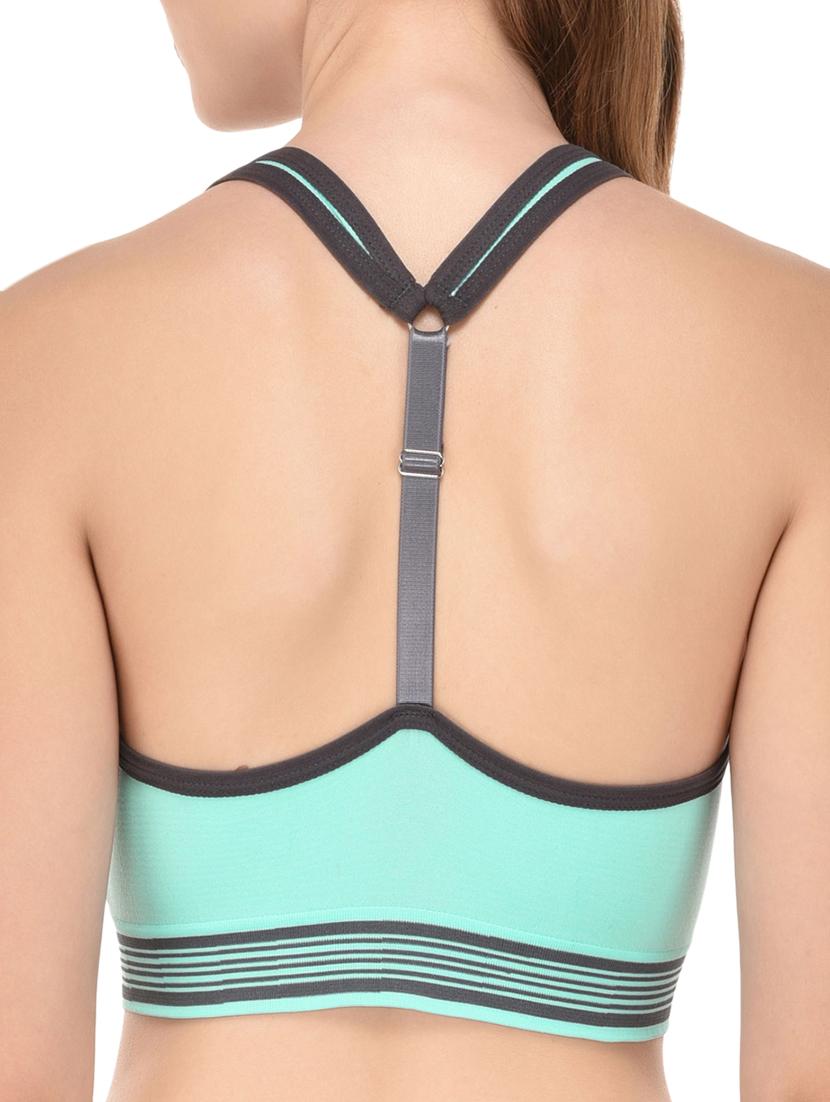 racer back sports bra - 14349086 - Standard Image - 2