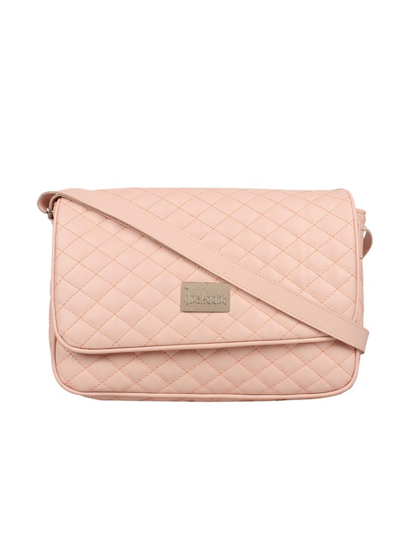 pink leatherette regular sling bag - 14349324 - Zoom Image - 0