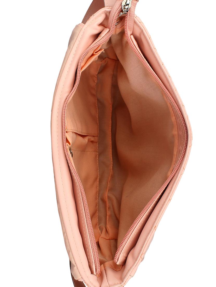pink leatherette regular sling bag - 14349324 - Standard Image - 2