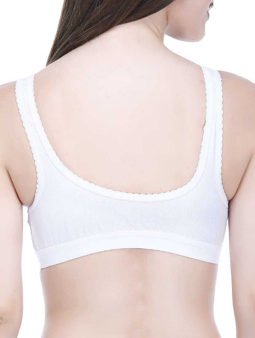 optic white solid bra  - 14351275 -  Standard Image - 2