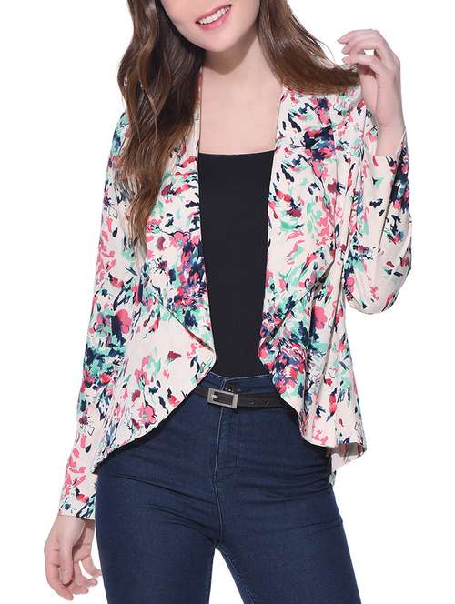 multicolored printed jacket - 14352830 - Standard Image - 0
