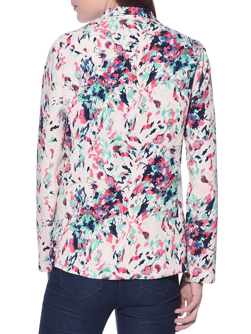 multicolored printed jacket - 14352830 - Standard Image - 2