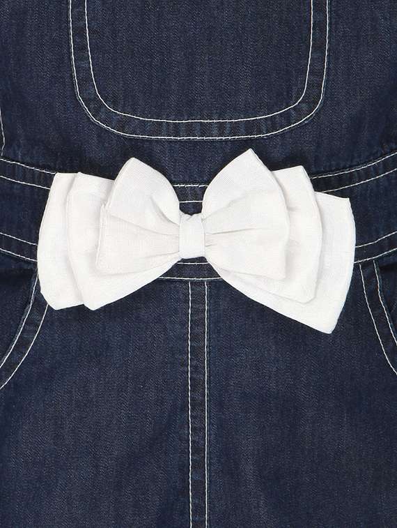 white cotton dungarees twin sets & jump suit - 14359009 -  Standard Image - 2