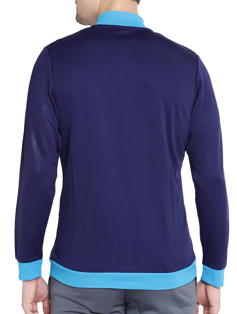 dark blue polyester bomber jacket - 14359038 - Standard Image - 2
