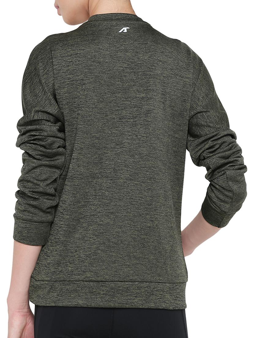 green regular sweatshirt - 14359077 - Standard Image - 2