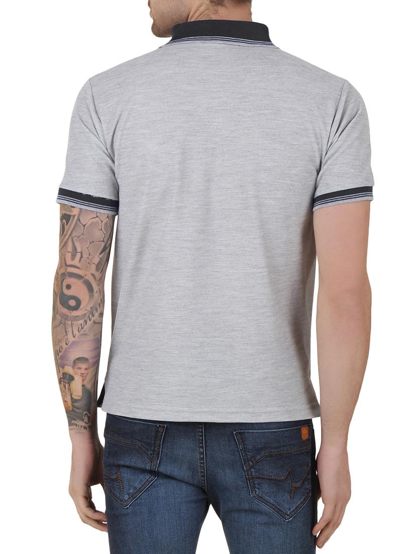 grey cotton t-shirt - 14363279 - Standard Image - 2