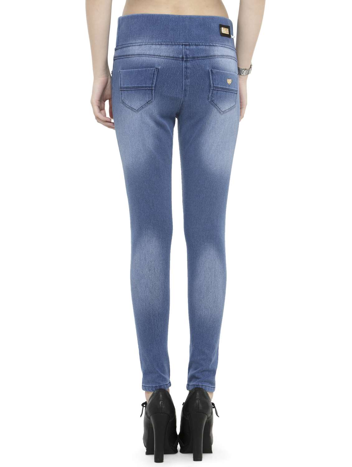 blue denim jeggings - 14366619 - Standard Image - 2