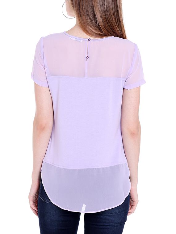 light purple cotton top - 14367853 - Standard Image - 2