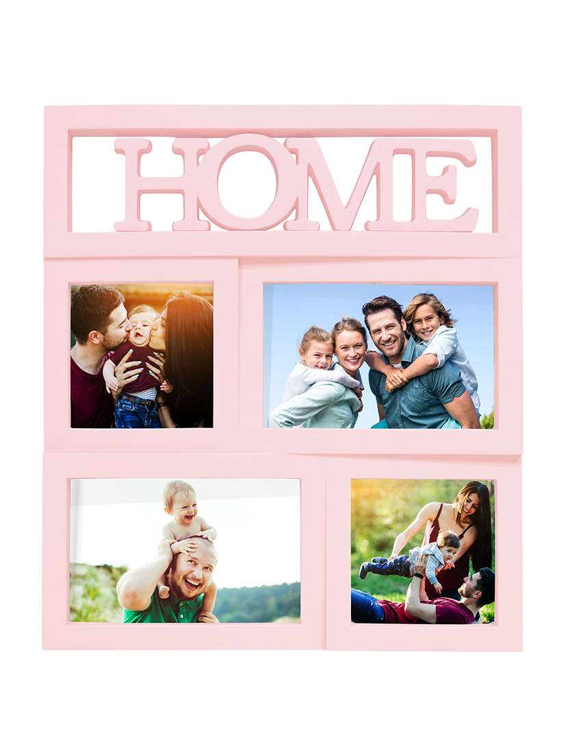set of 4 plastic photo frame by story@home