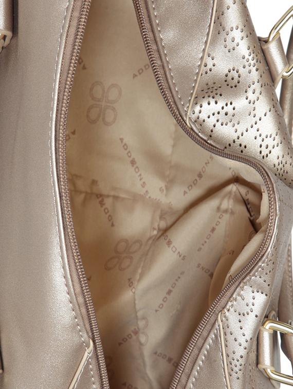 metallic leatherette handbag - 14373270 - Standard Image - 2