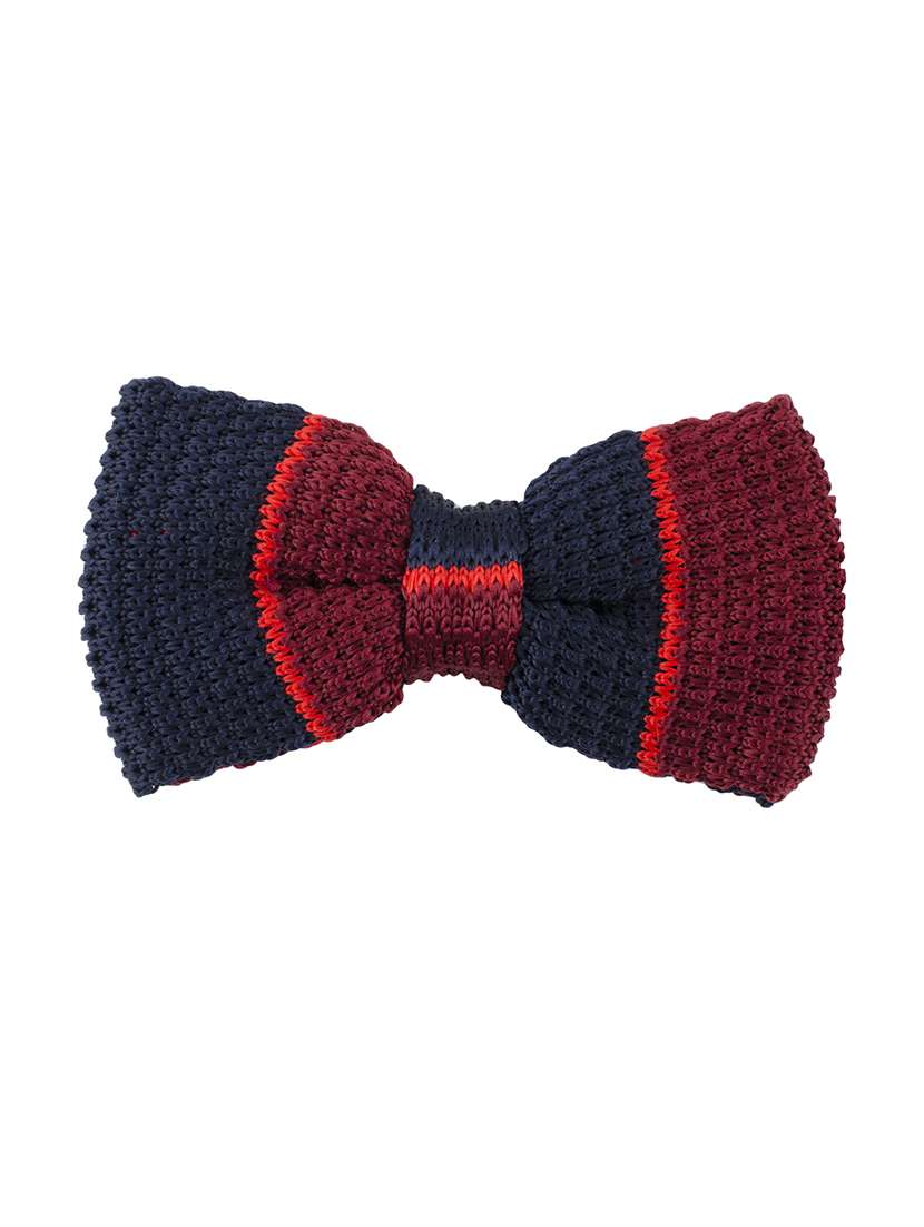 multi colored micro fibre bow tie