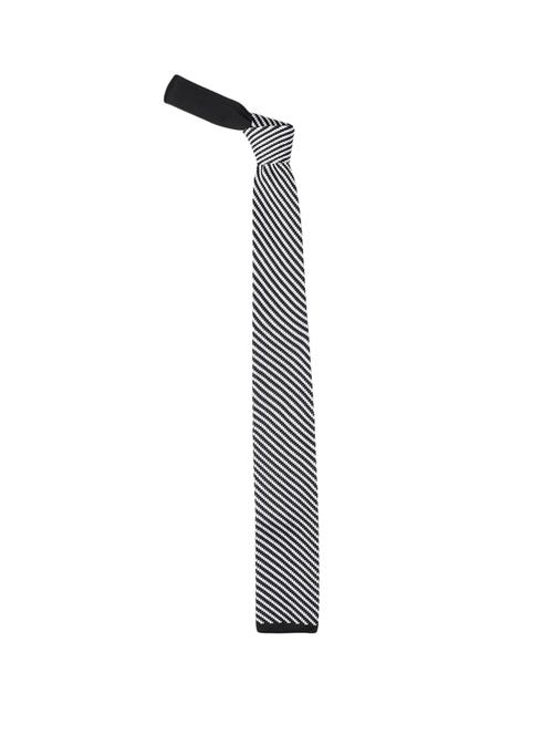 black micro fibre tie - 14375185 -  Standard Image - 0