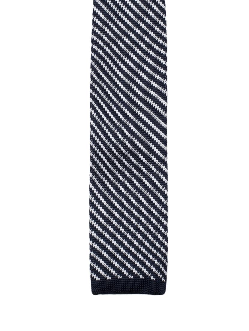 black micro fibre tie - 14375187 - Standard Image - 2