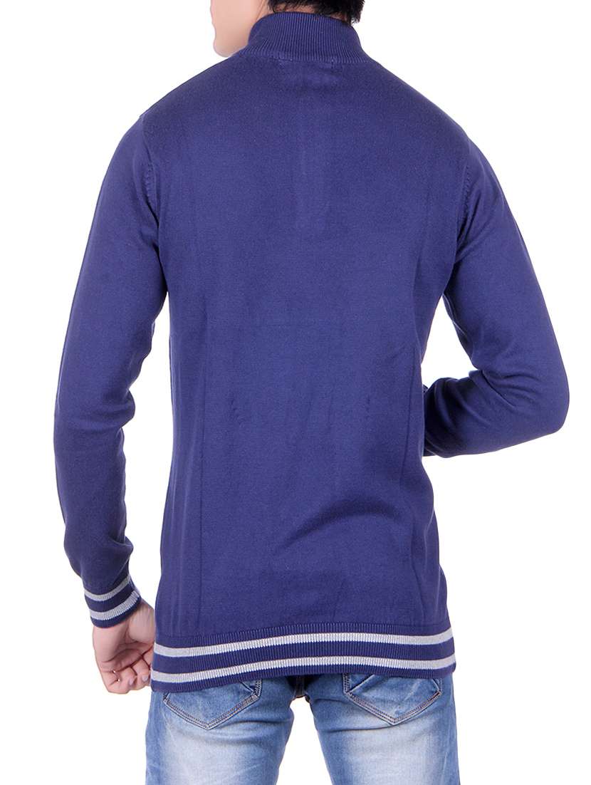 navy blue cotton pullover - 14381042 -  Standard Image - 2
